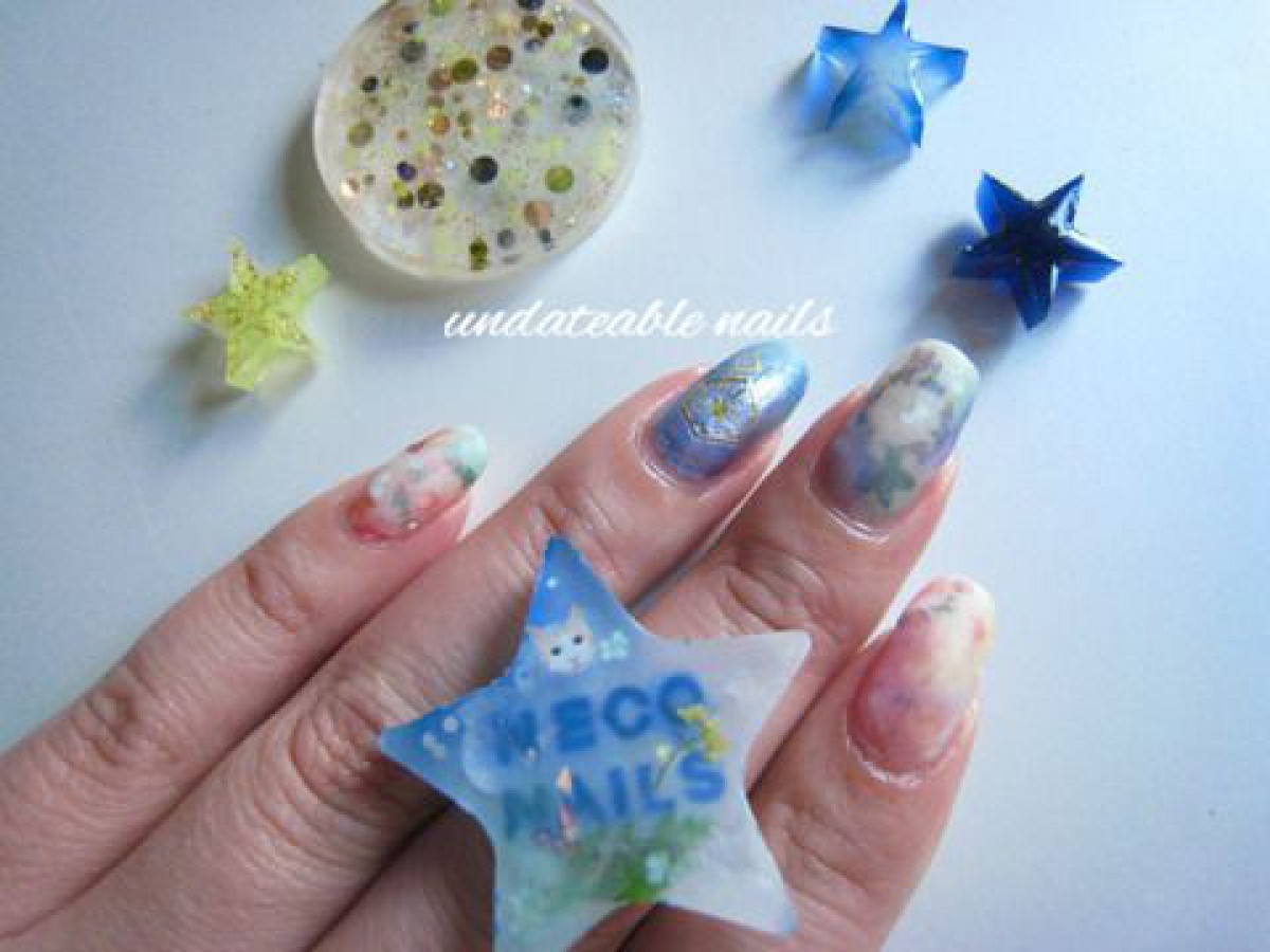 【NAIL】5月。永遠の死。【アロマワックスバーネイル】