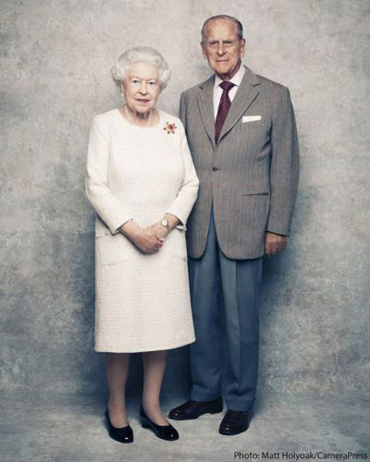 エリザベス女王とフィリップ王配、結婚70周年のポートレートを公開！（ELLE ONLINE）