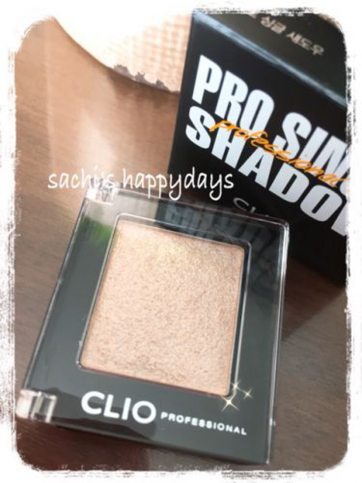 【韓国コスメ】さっしー愛用アイシャドウ☆PRO SINGLE SHADOWのキラキラが可愛い♡