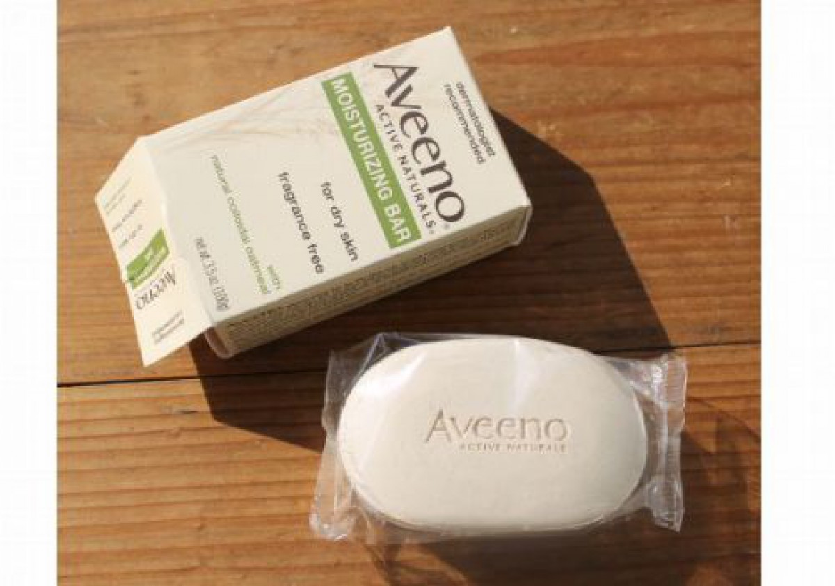 オートミールの乾燥しない石鹸 Aveenoモイスチャライジングバー