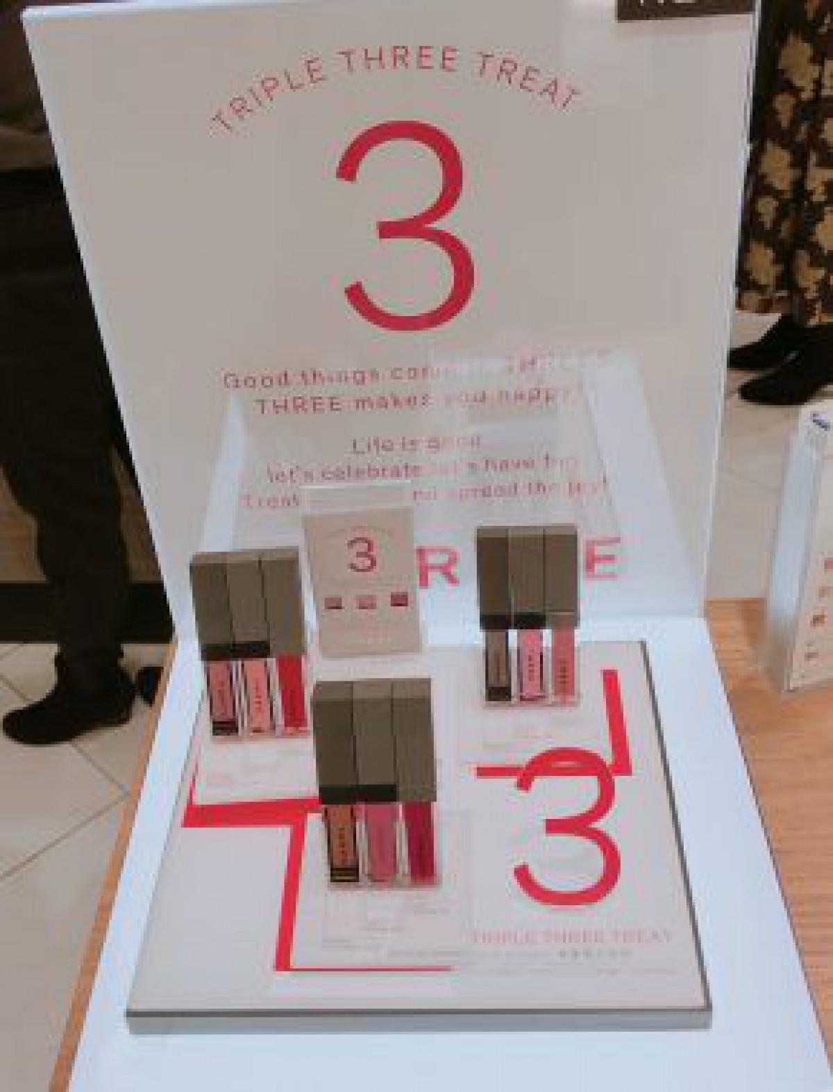3/3発売♡THREE 限定トリプルスリートリート全色比較しました!!!