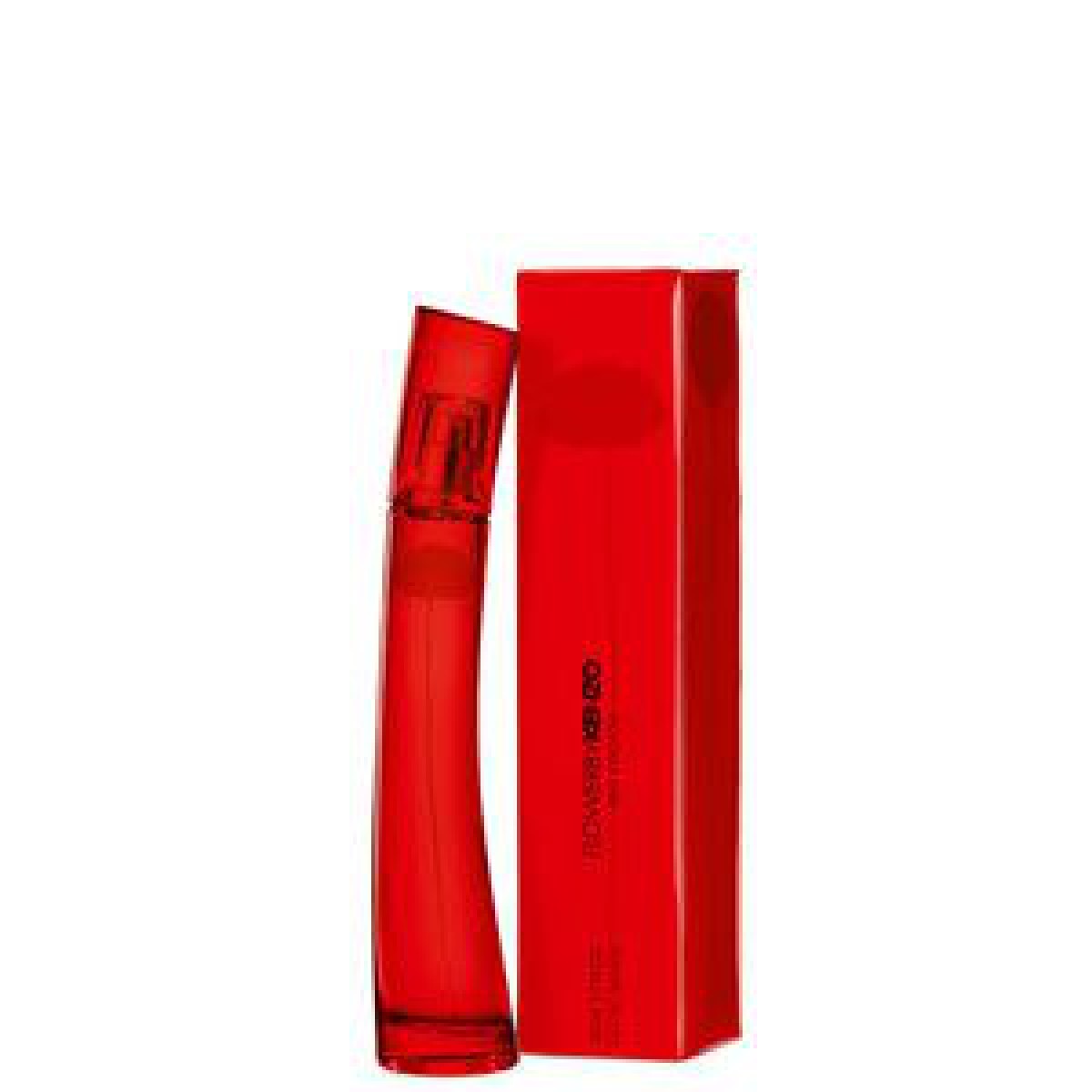 ケンゾー、真っ赤なボトルの新作フレグランス「フラワー バイ ケンゾー レッド オーデトワレ」を発売