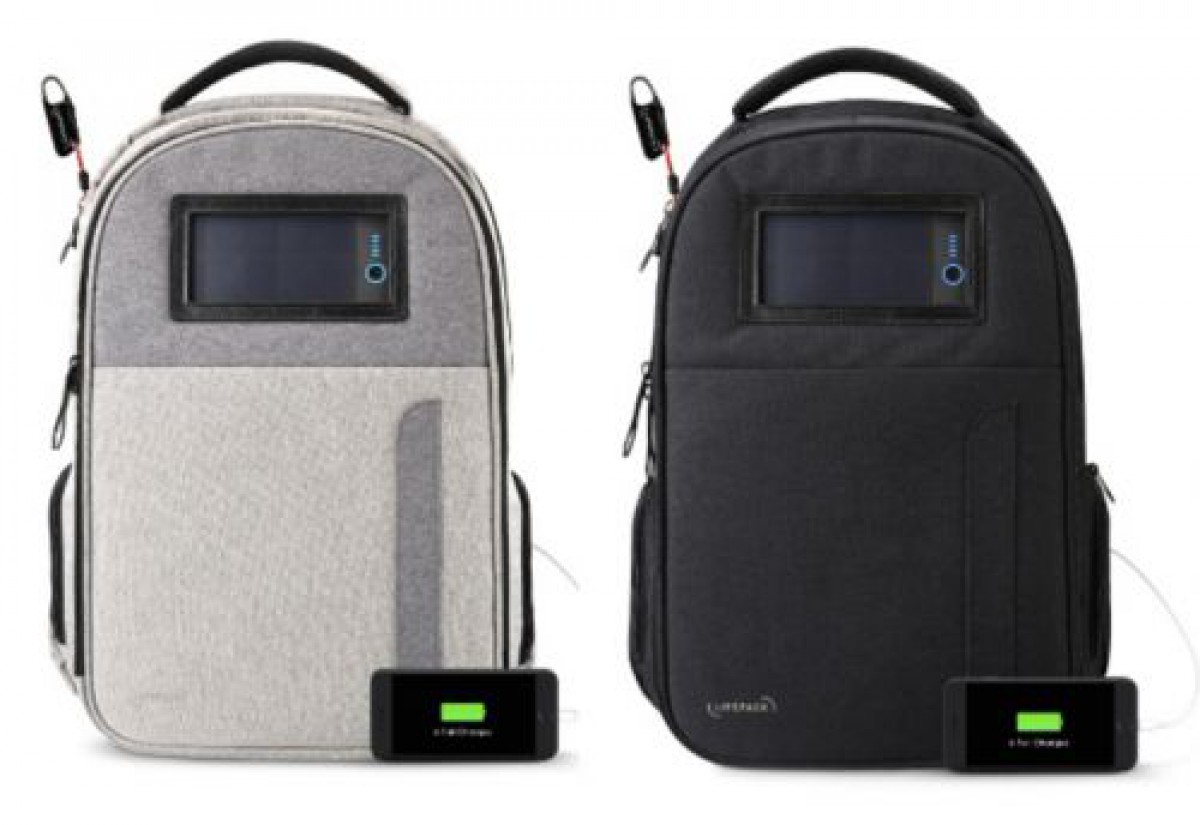 どこでもスマホを充電できるスマートなバックパック「LIFEPACK」|machi-ya weekly