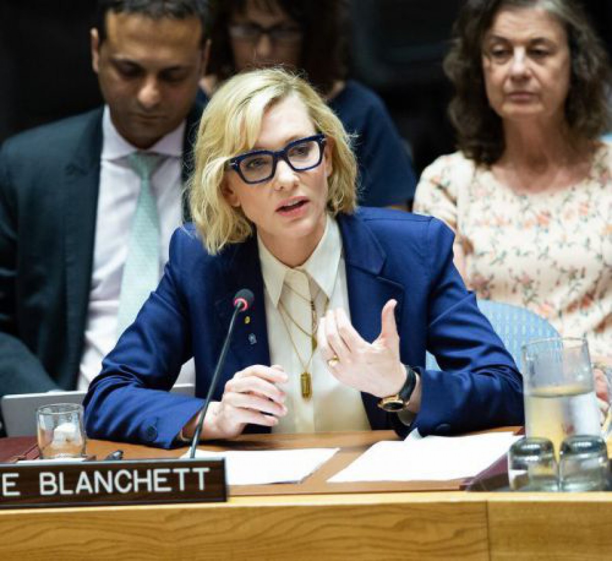 ケイト・ブランシェット、国連でロヒンギャ難民の救助を訴える（ELLE ONLINE）