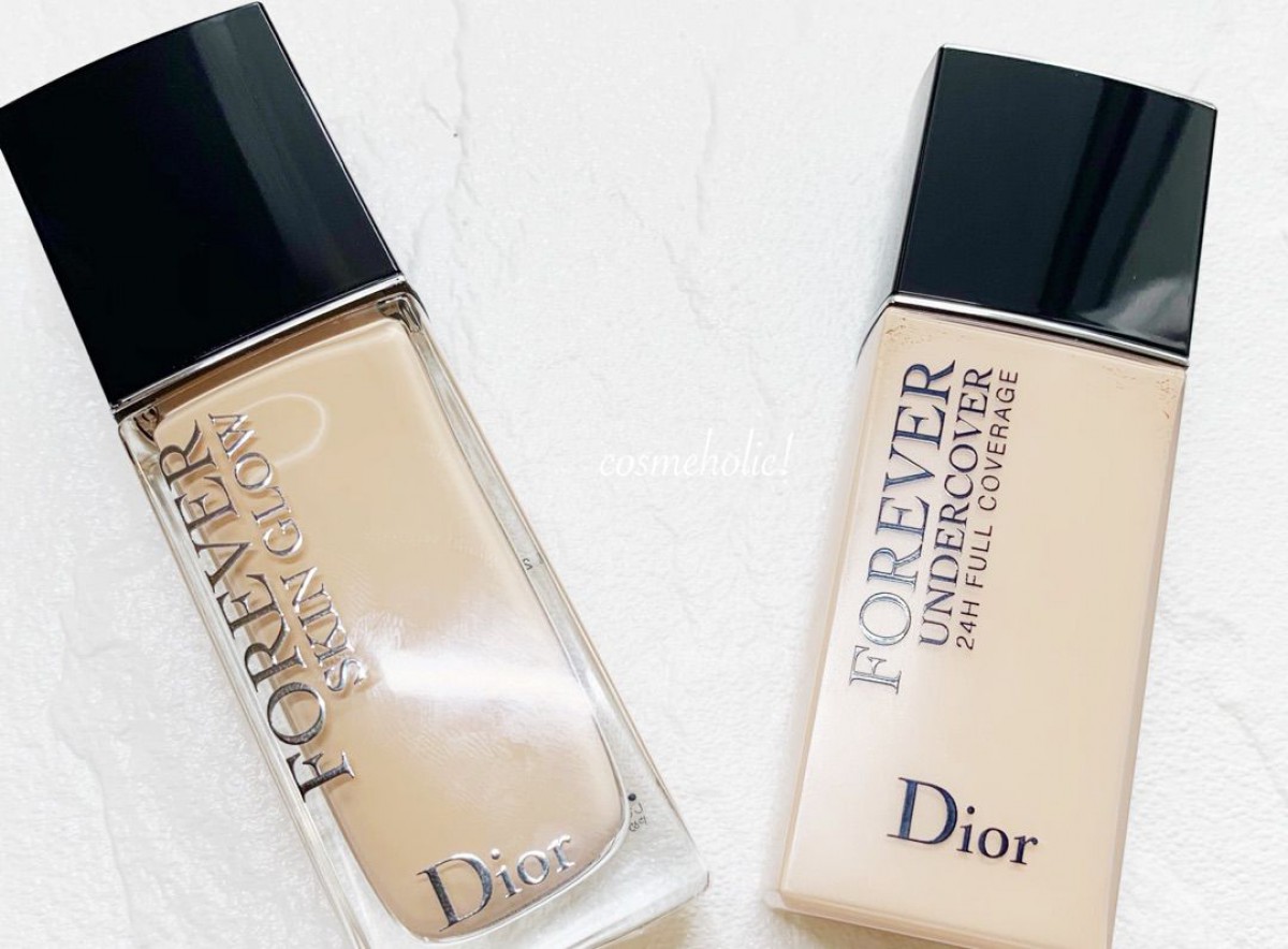 《崩れないファンデ比較》Diorアンダーカバー VS グロウ⭐️