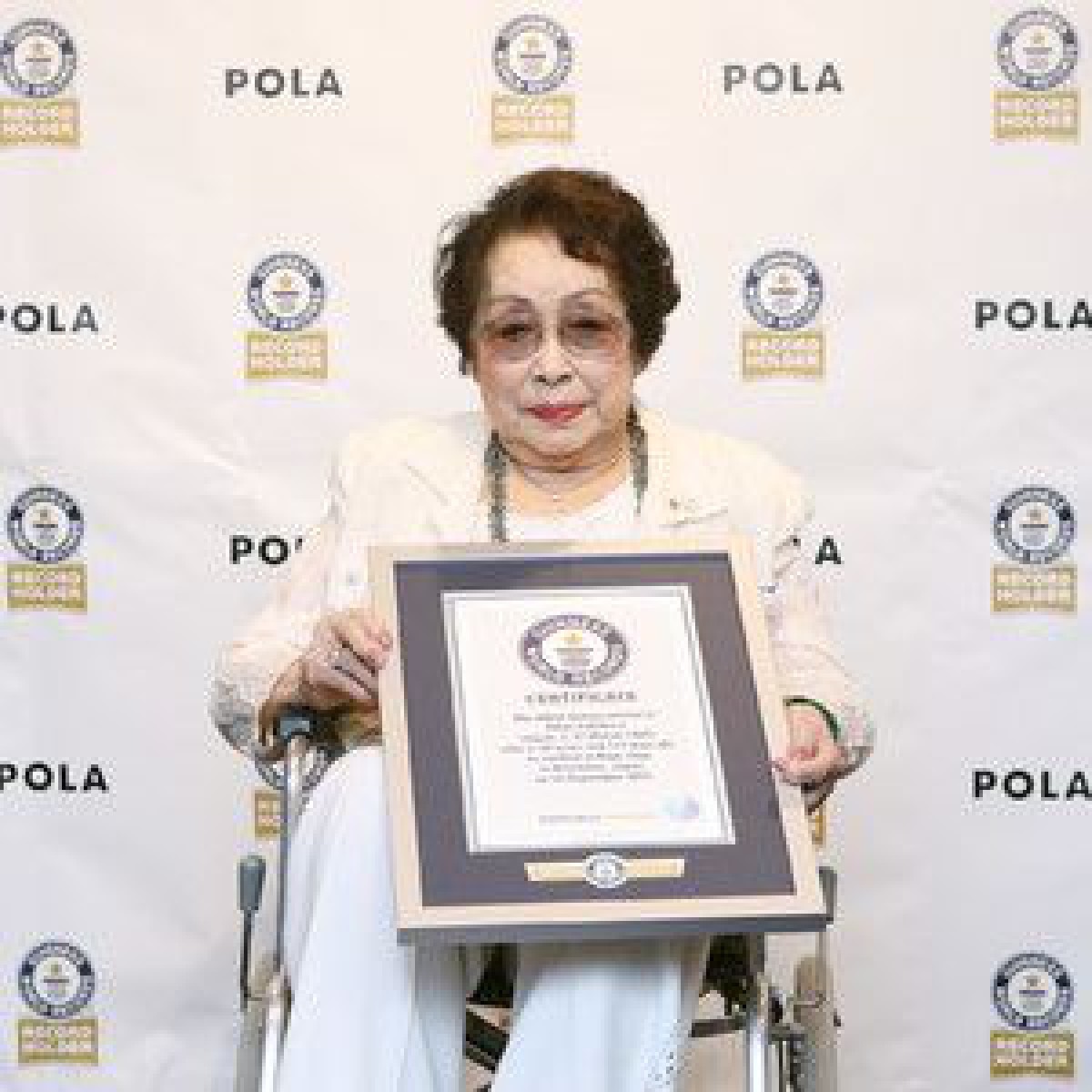 ポーラのビューティーディレクター99歳が「最高齢のビューティーアドバイザー」でギネス世界記録に認定