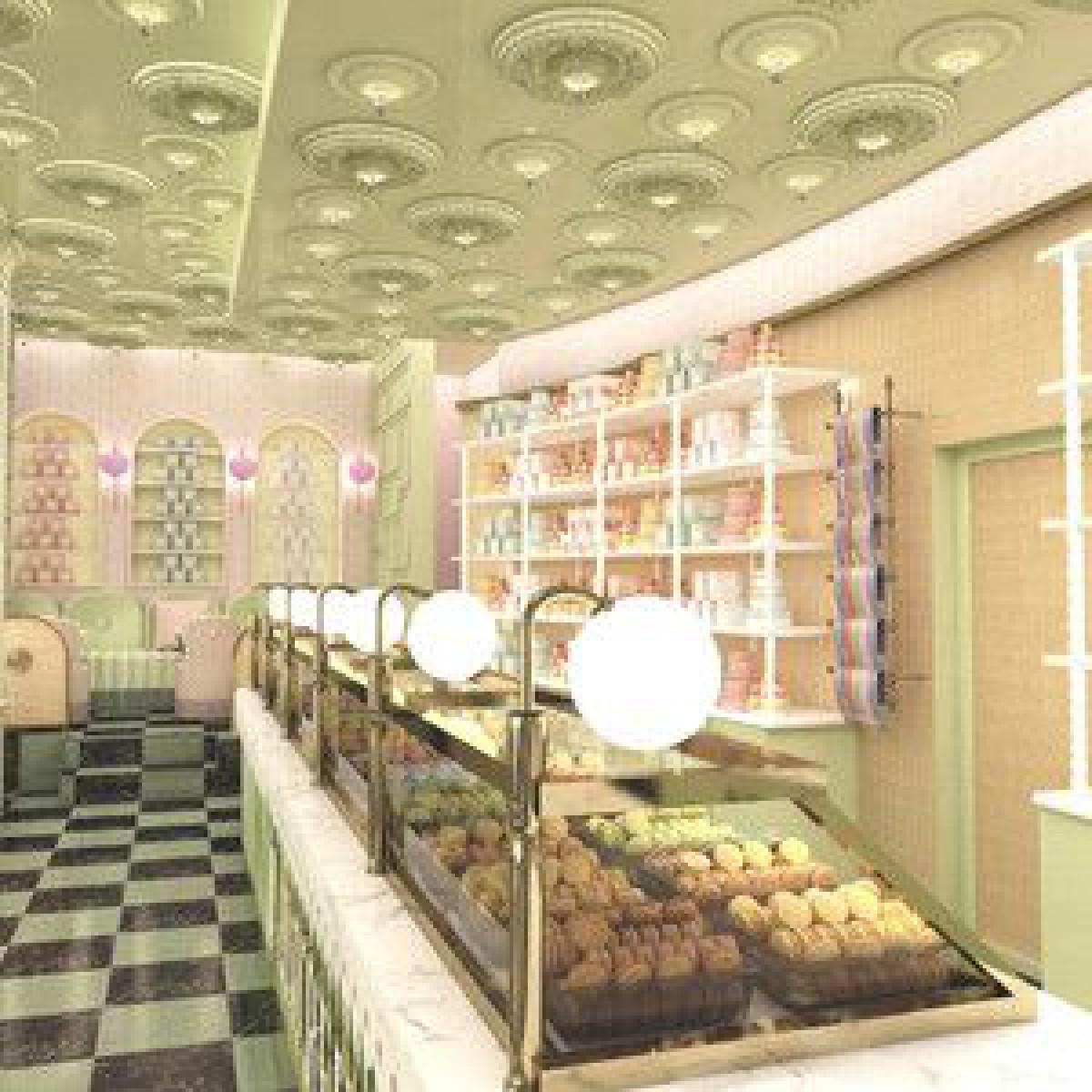 「ラデュレ」サロン・ド・テ併設店が渋谷に、初のロールケーキを限定販売