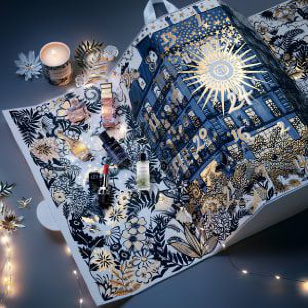 「ディオール」アドベントカレンダー発売、花々に囲まれたガーデンをイメージ